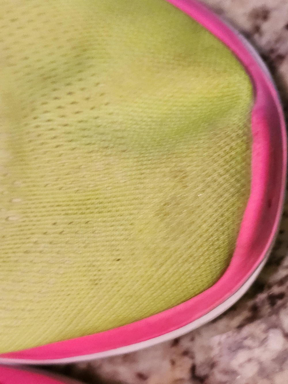 Nike Mens Flex 2016 RN Running Shoes in Neon Pink and Yellow Gradient - Picture 9 of 11